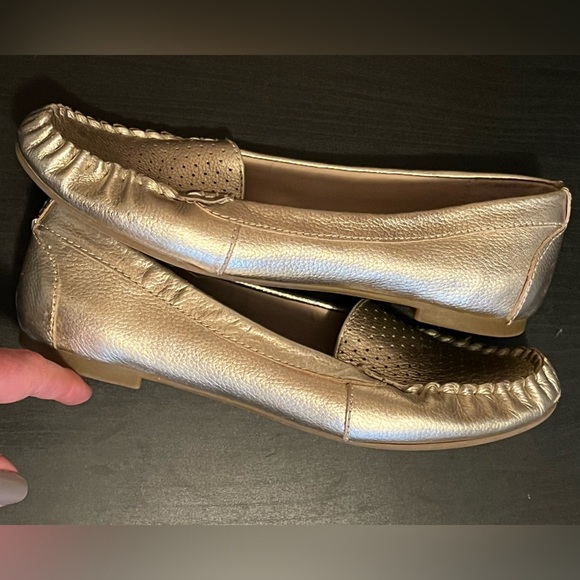 Sperry Top Sider Women's Georgia Loafers Metallic Gold - Picture 12 of 14